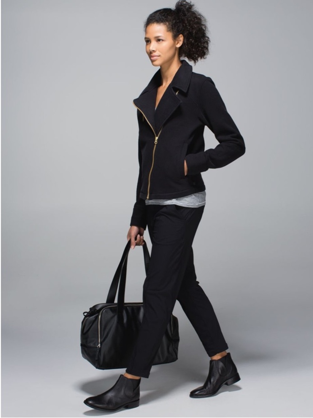 Lululemon Lab Shadow Jacket Black size 8